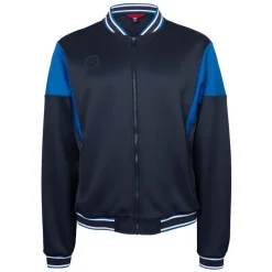 men pique bomber jacket