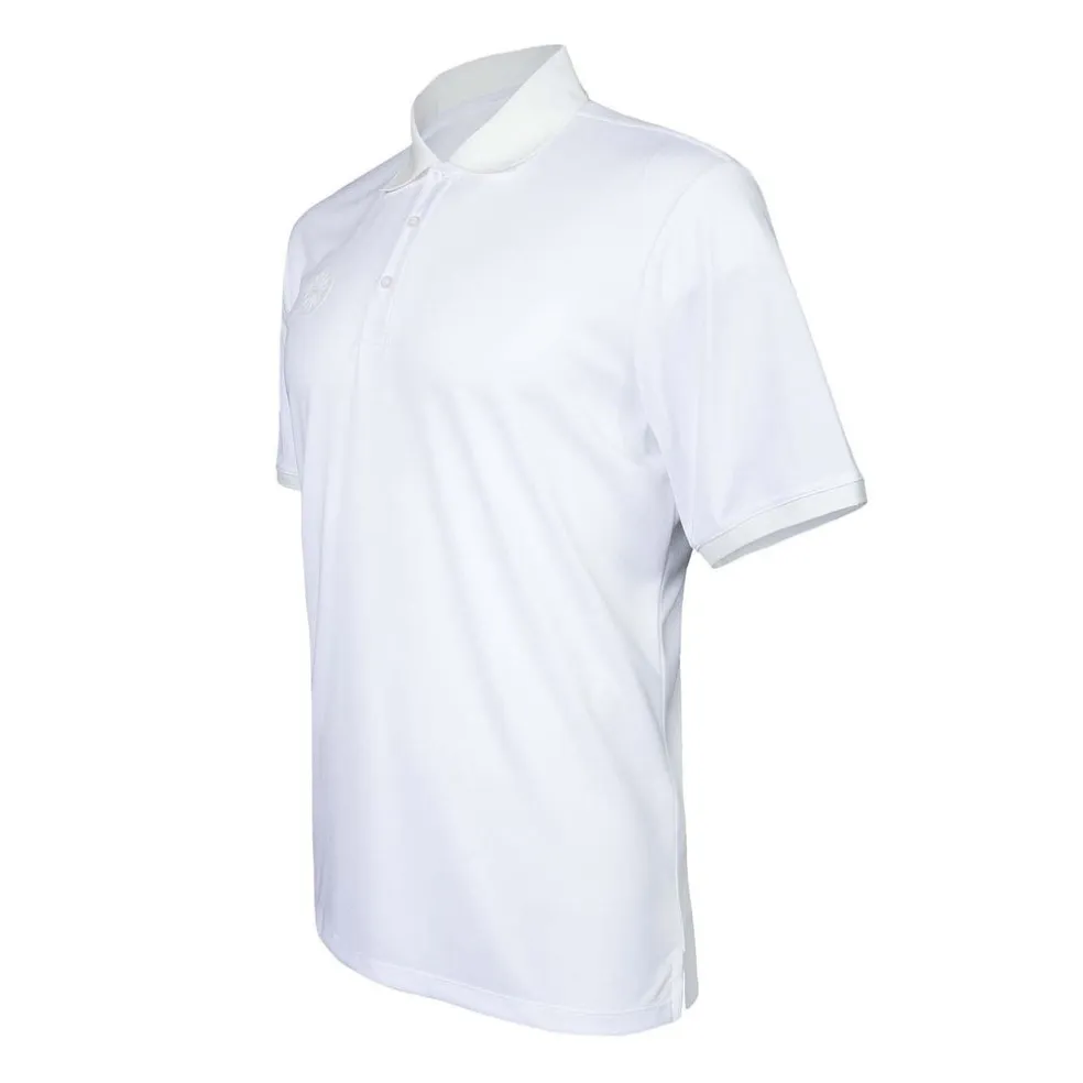 men pique polo