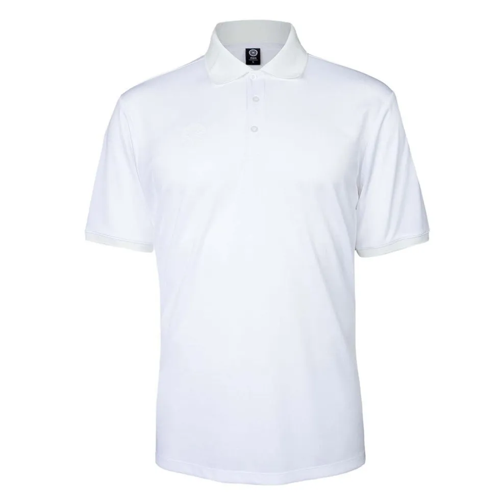 men pique polo