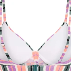 MIXAdairau Gestreepte bikini top met beugel