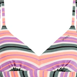 MIXAdairau Gestreepte bikini top met beugel