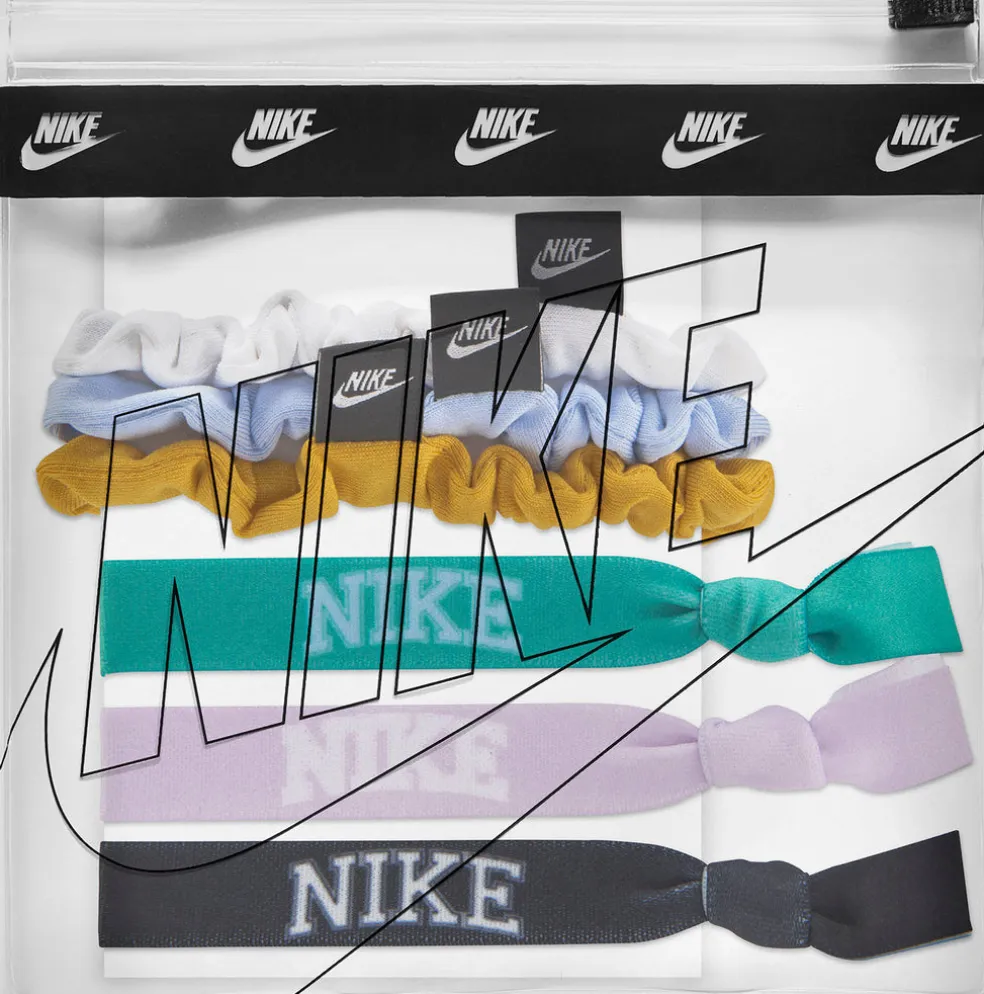 Mixed Hairbands 6 Pk With Pouch