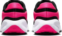 NIKE REVOLUTION 7 (GS), BLACK/HYPER PINK-WHITE, 4.5