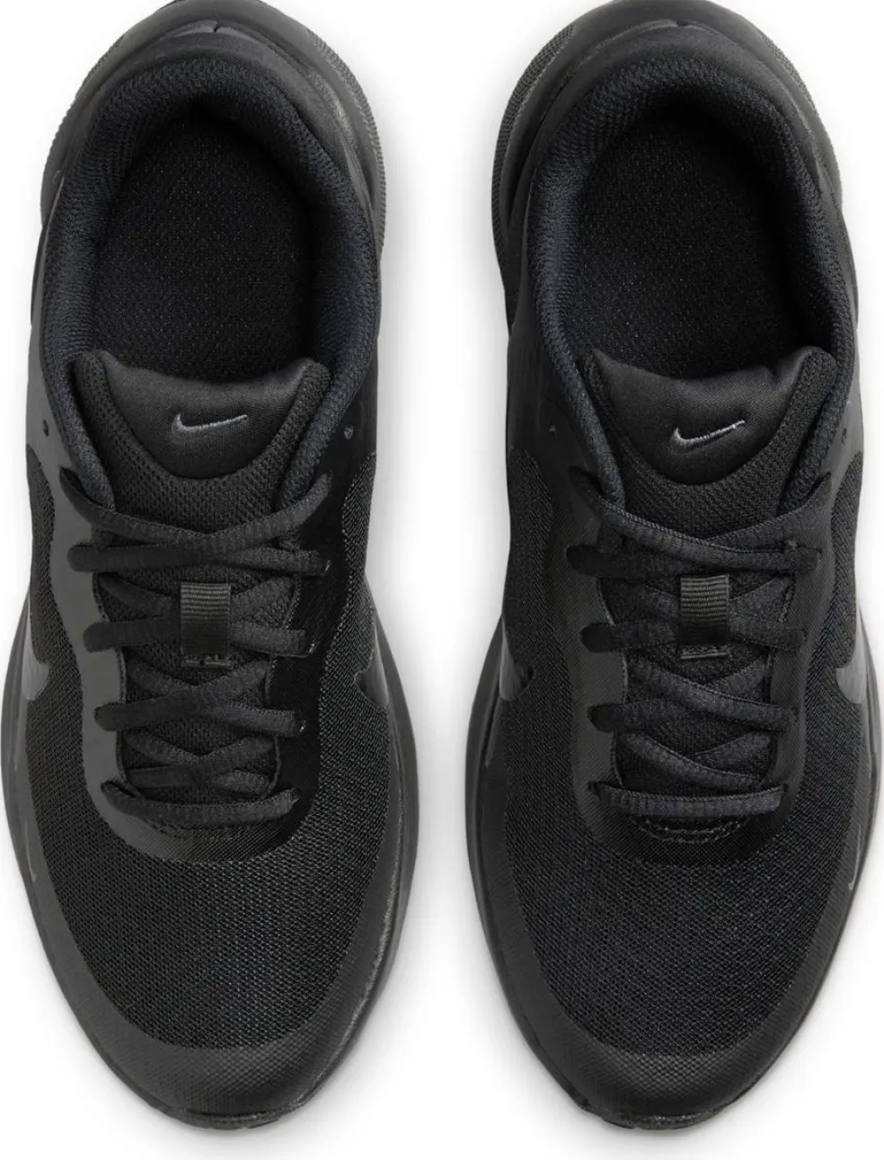 NIKE REVOLUTION 7 (GS), BLACK/HYPER PINK-WHITE, 4.5