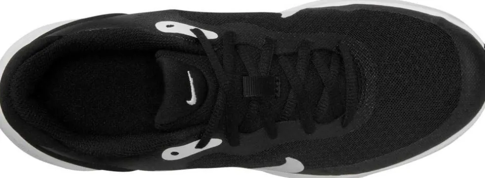 NIKE REVOLUTION 7 (GS), BLACK/HYPER PINK-WHITE, 4.5
