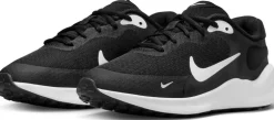 NIKE REVOLUTION 7 (GS), BLACK/HYPER PINK-WHITE, 4.5