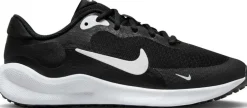 NIKE REVOLUTION 7 (GS), BLACK/HYPER PINK-WHITE, 4.5