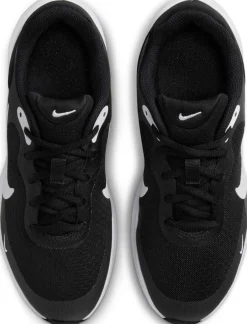 NIKE REVOLUTION 7 (GS), BLACK/HYPER PINK-WHITE, 4.5