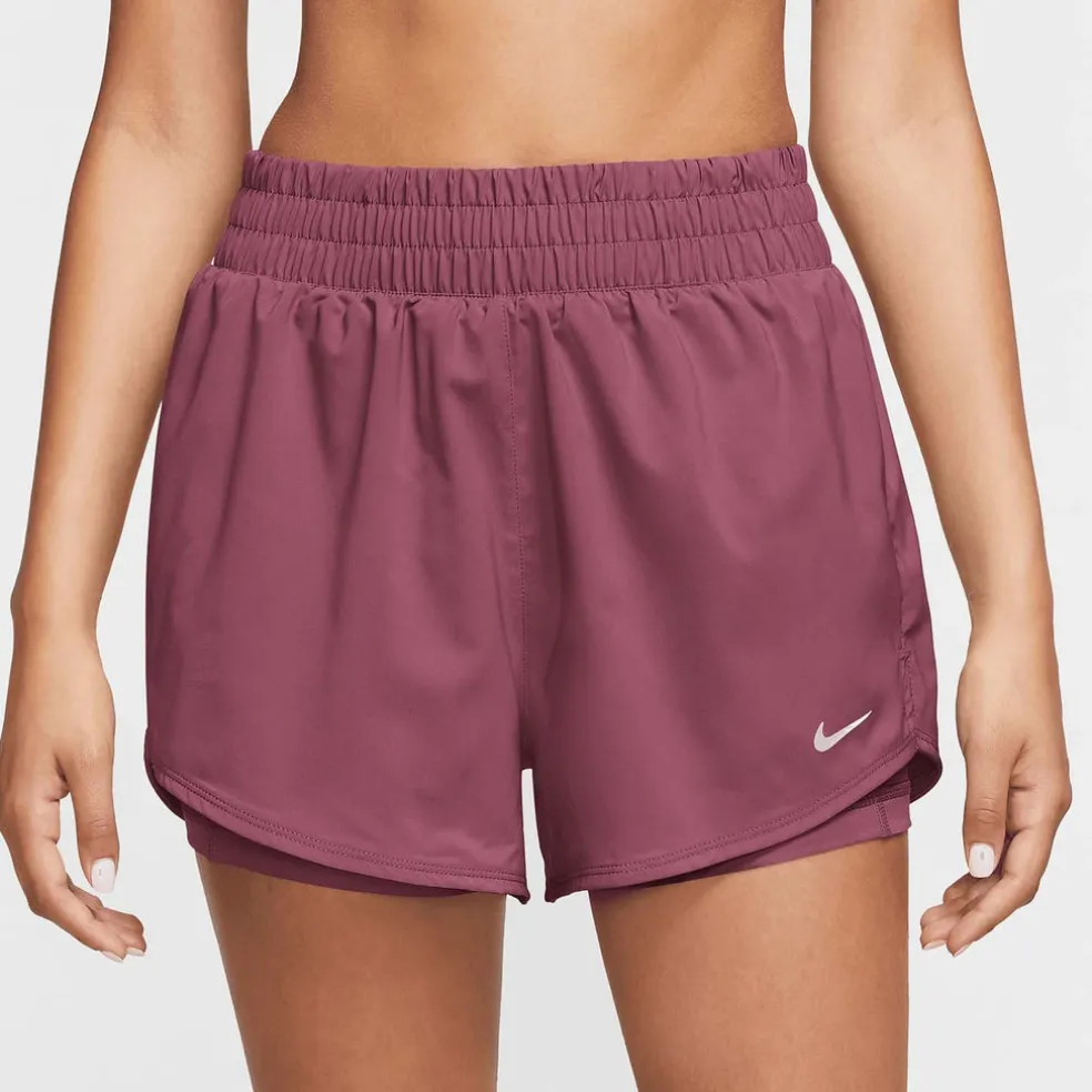 One Dri-FIT High-Waisted 2-in-1 damesshorts