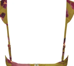 Painted Animal Ruffle Bikinitop