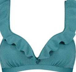 Painted Animal Ruffle Bikinitop