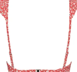 Painted Animal Ruffle Bikinitop
