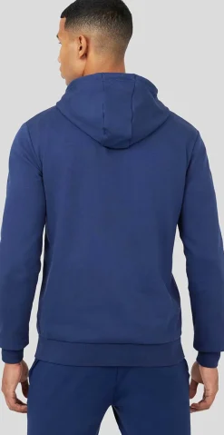 Peacoat Carbon Zip Through Hooded jack