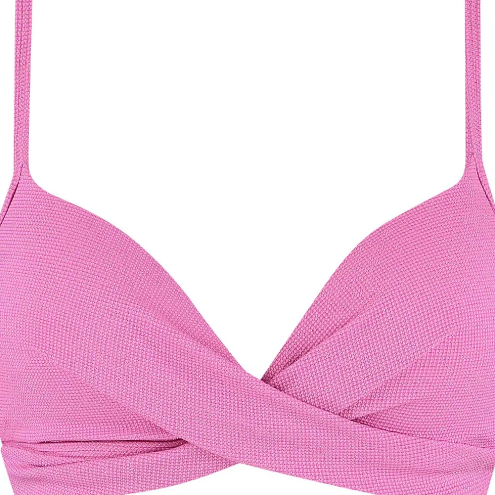 pink shimmer Bikinitop