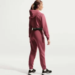 pro fleece big kids' Dri-FIT hoodie met rits