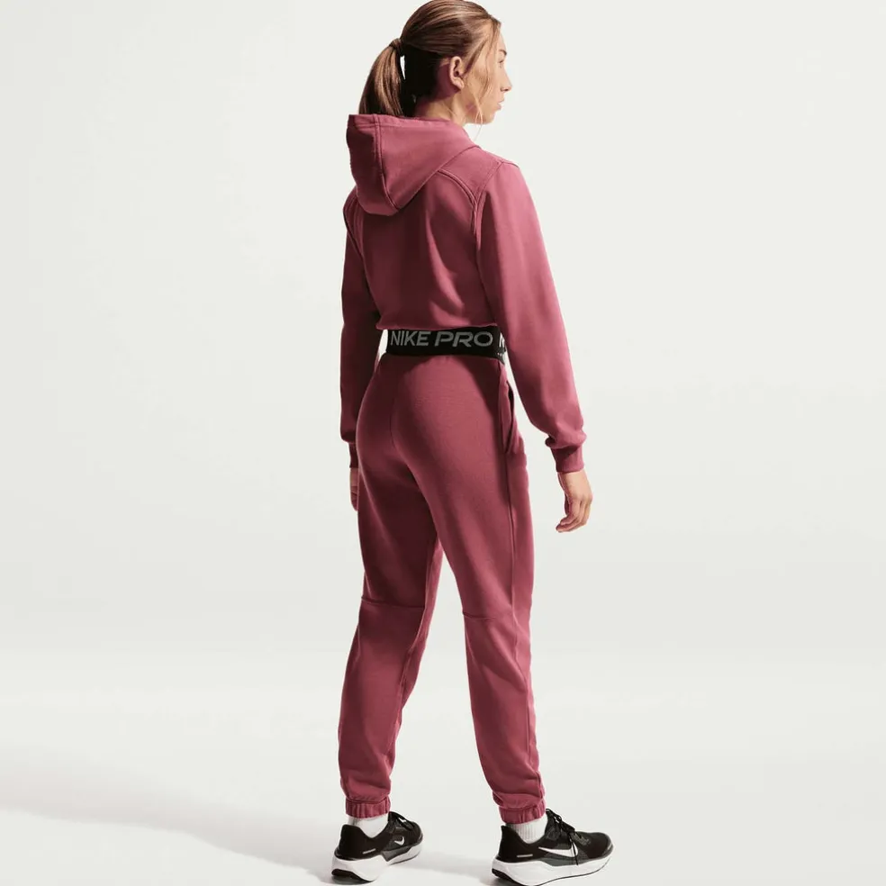 pro fleece big kids' Dri-FIT hoodie met rits