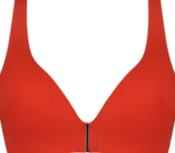 Push Up Fiery Red bikinitop