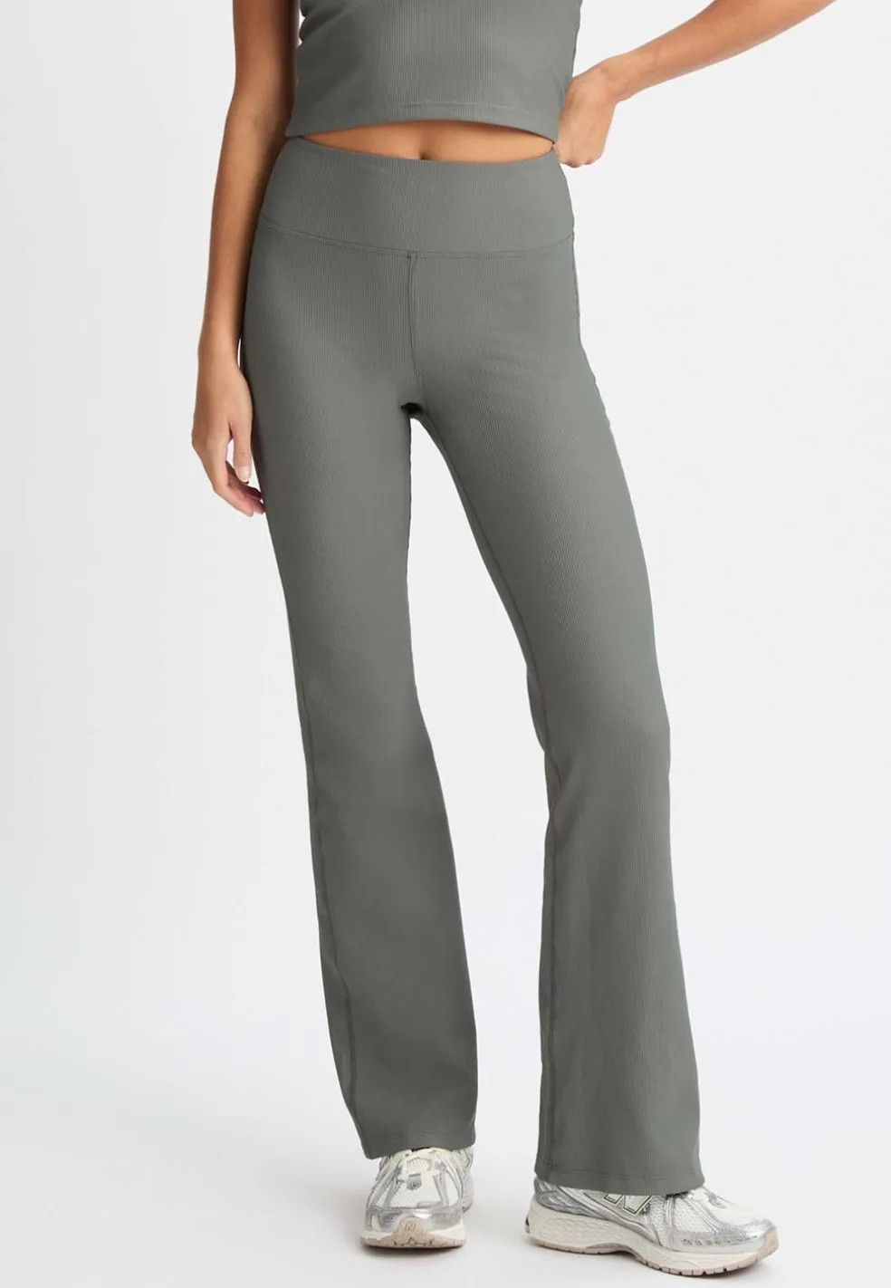 Ribbed R Flare Hw Tight