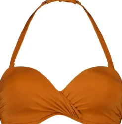 rust bandeau bikinitop