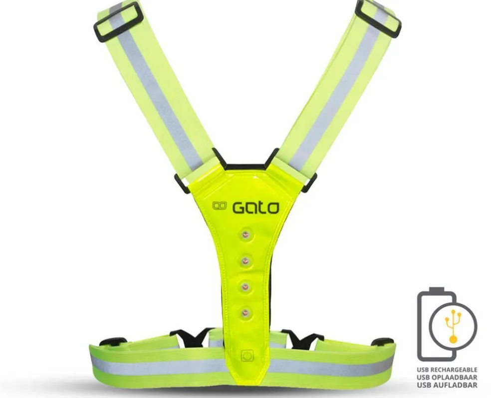 safer sport led vest usb