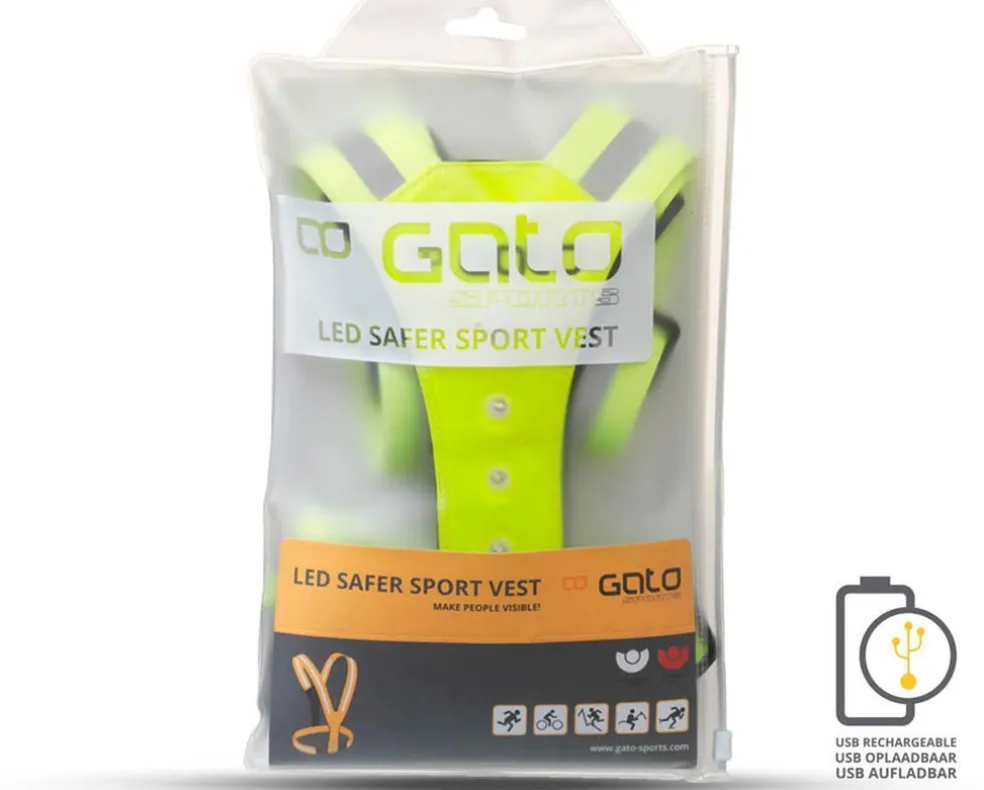 safer sport led vest usb