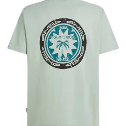 Slub Back Print T-shirt strand