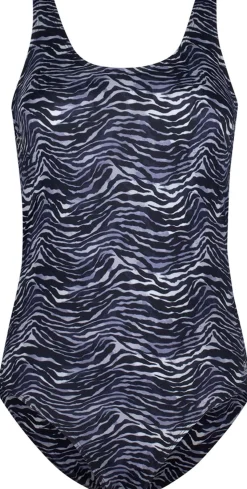 Soft Cup V-neck water waves badpak