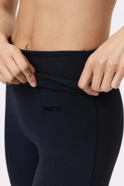 Soft Fold Over Flared Leggings