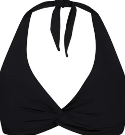Solid Cross Halter bikinitop