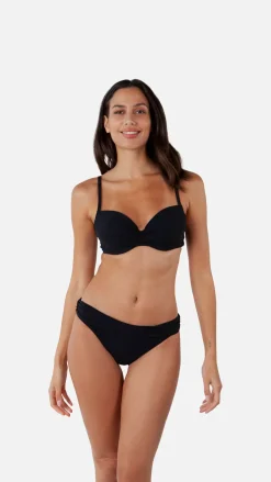 Solid High Waist bikinibroekje
