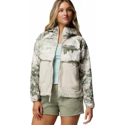 spire valley printed windbreaker jas