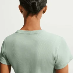sportswear Strakgeribd damesshirt