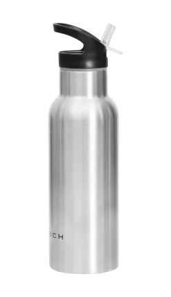 Straw Stainless Water Bottle hard medium
