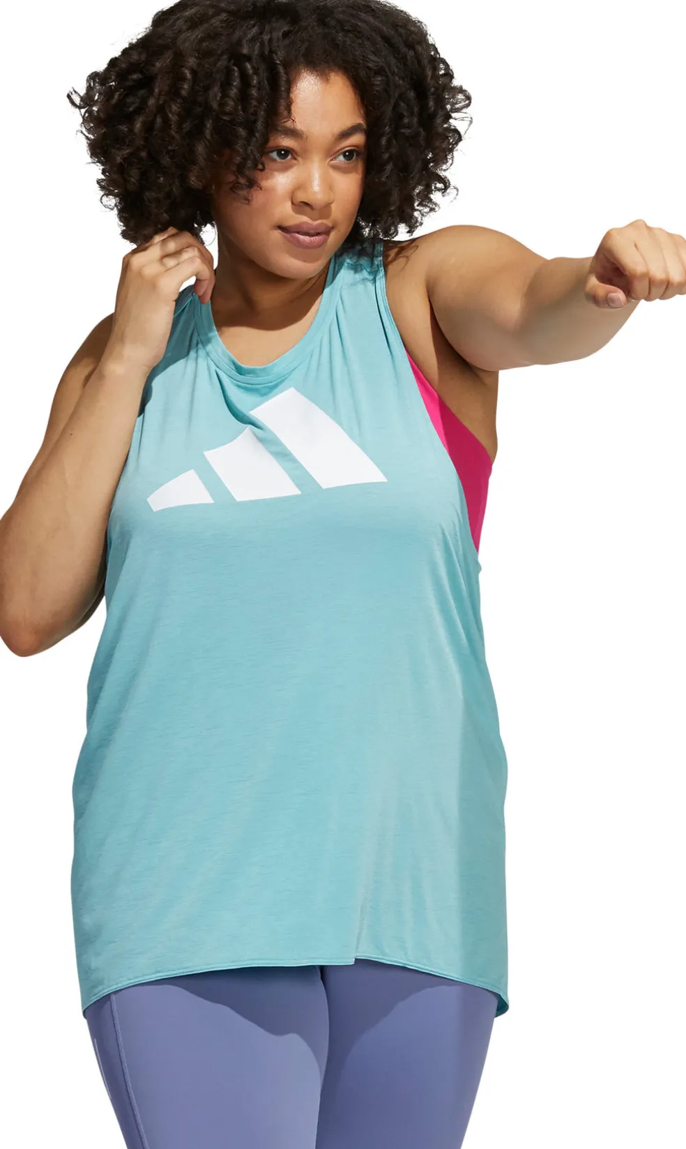 3-Stripes Logo tanktop (Grote Maat)
