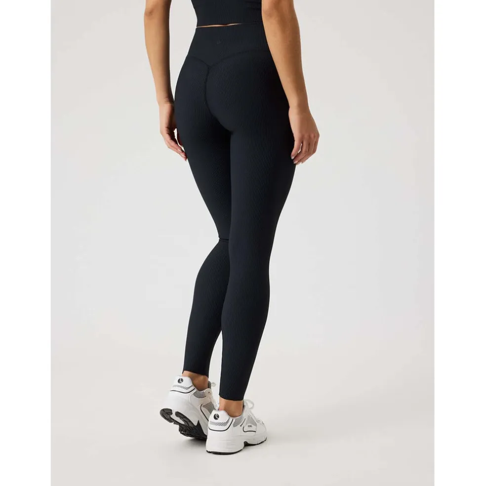 studio ribbed tights