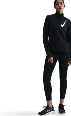 Swoosh 1/2 zip longsleeve