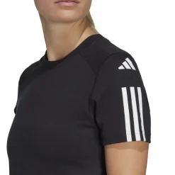 Train Essentials Train Katoenen 3-Stripes Crop shirt
