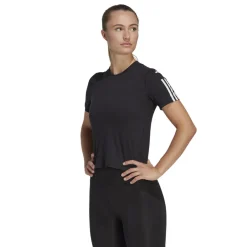 Train Essentials Train Katoenen 3-Stripes Crop shirt
