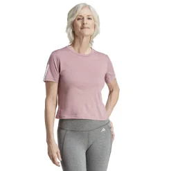 Train Essentials Train Katoenen 3-Stripes Crop shirt