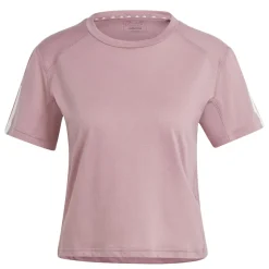 Train Essentials Train Katoenen 3-Stripes Crop shirt