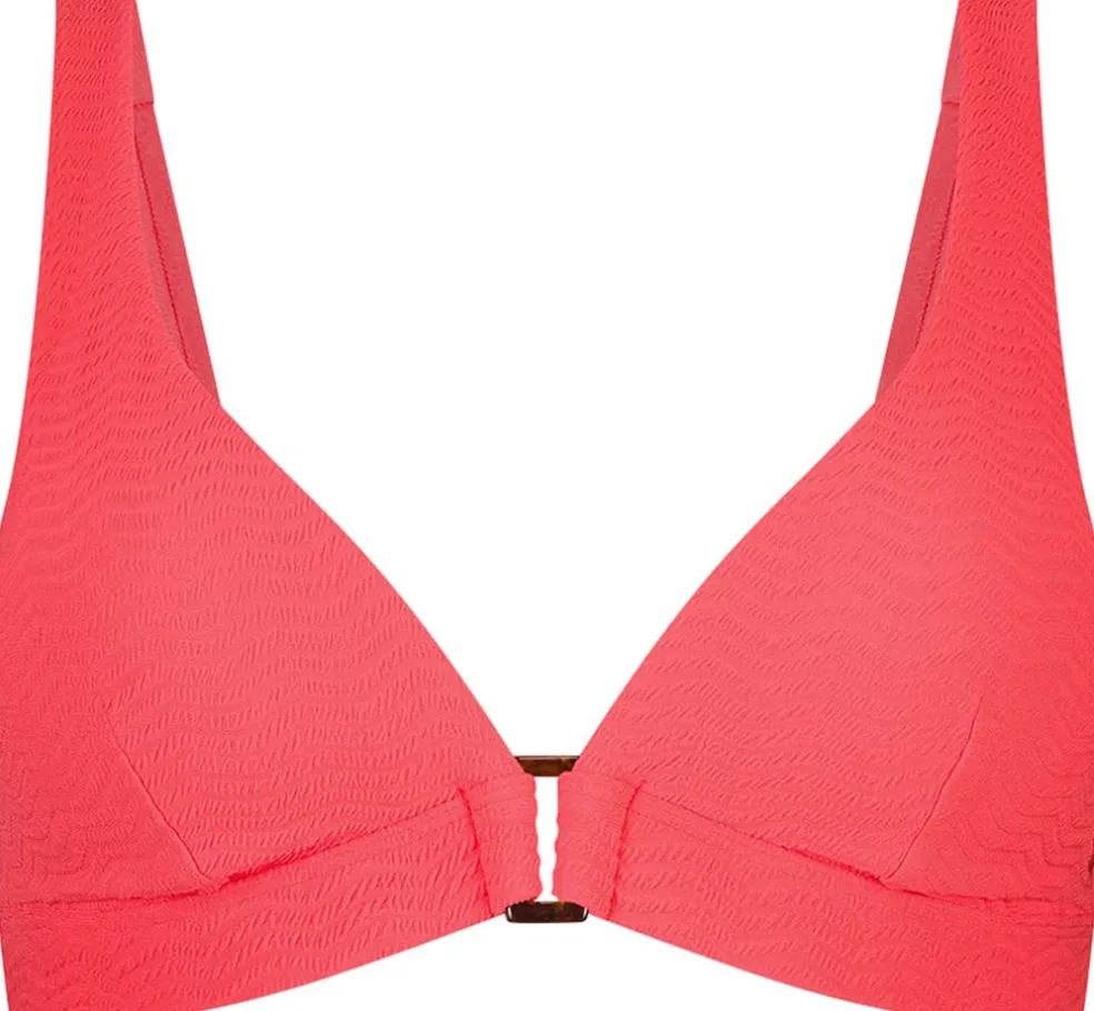 Triangle Buckle Padded bikini top