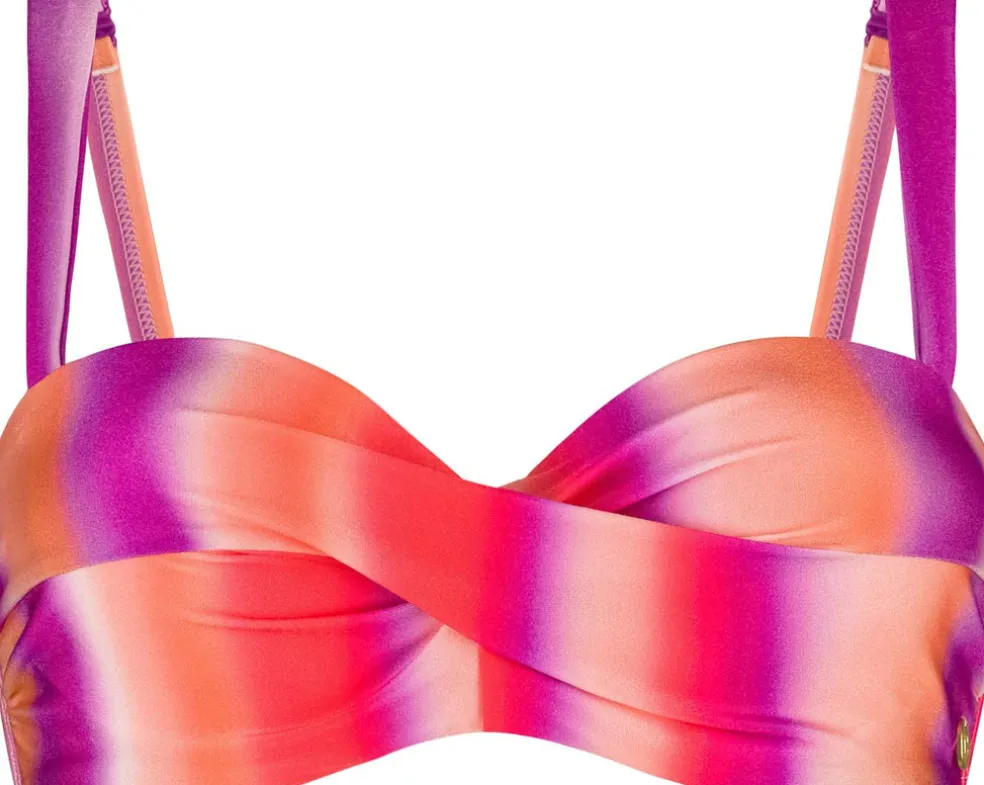 Twisted Padded Wired bikini top