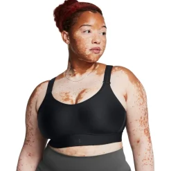 ua infinity mid 2.0 bra-blk