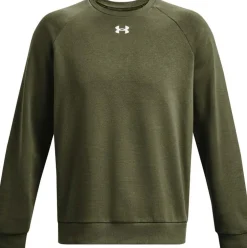 Ua Rival Fleece Crew-blk
