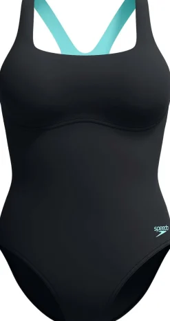 Womens Flex Band Swimsuit with Built in Swim Bra