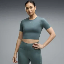 x hyrox pwrmode crop t-shirt