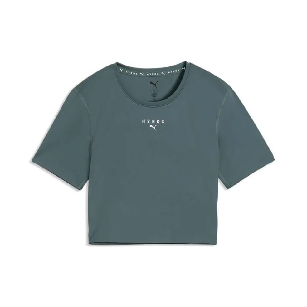 x hyrox pwrmode crop t-shirt